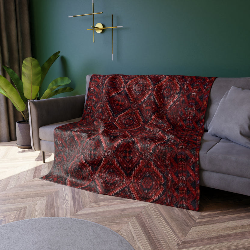 Persian Crushed Velvet Blanket – Mehr & Co